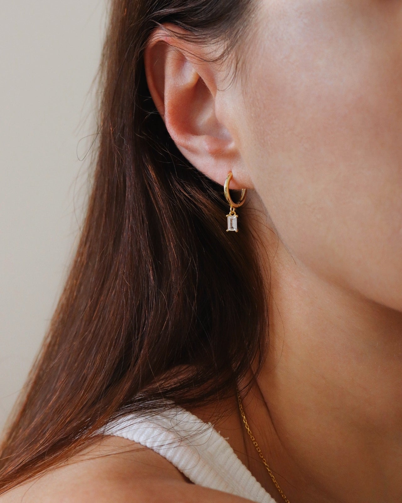 18K Vermeil Maria Hoops