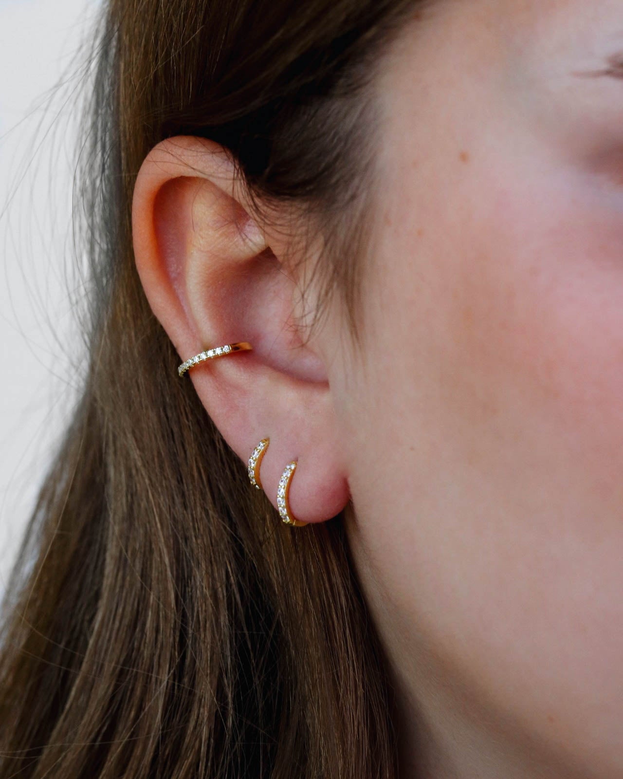 18K Vermeil Hoops