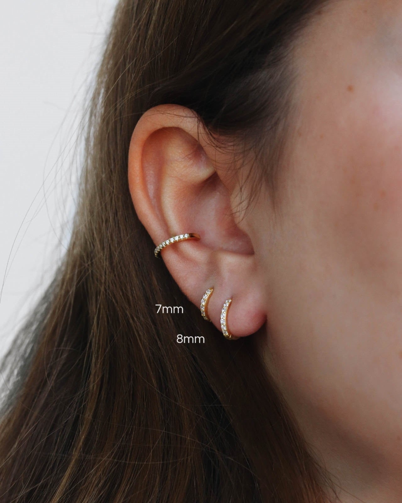 18K Vermeil Hoops