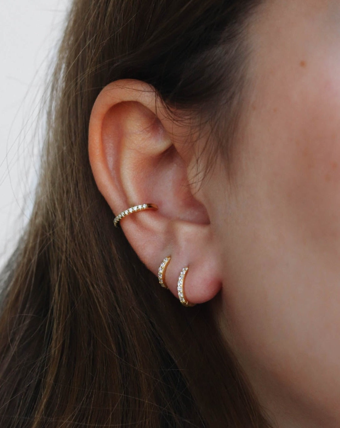 18K Vermeil Hoops