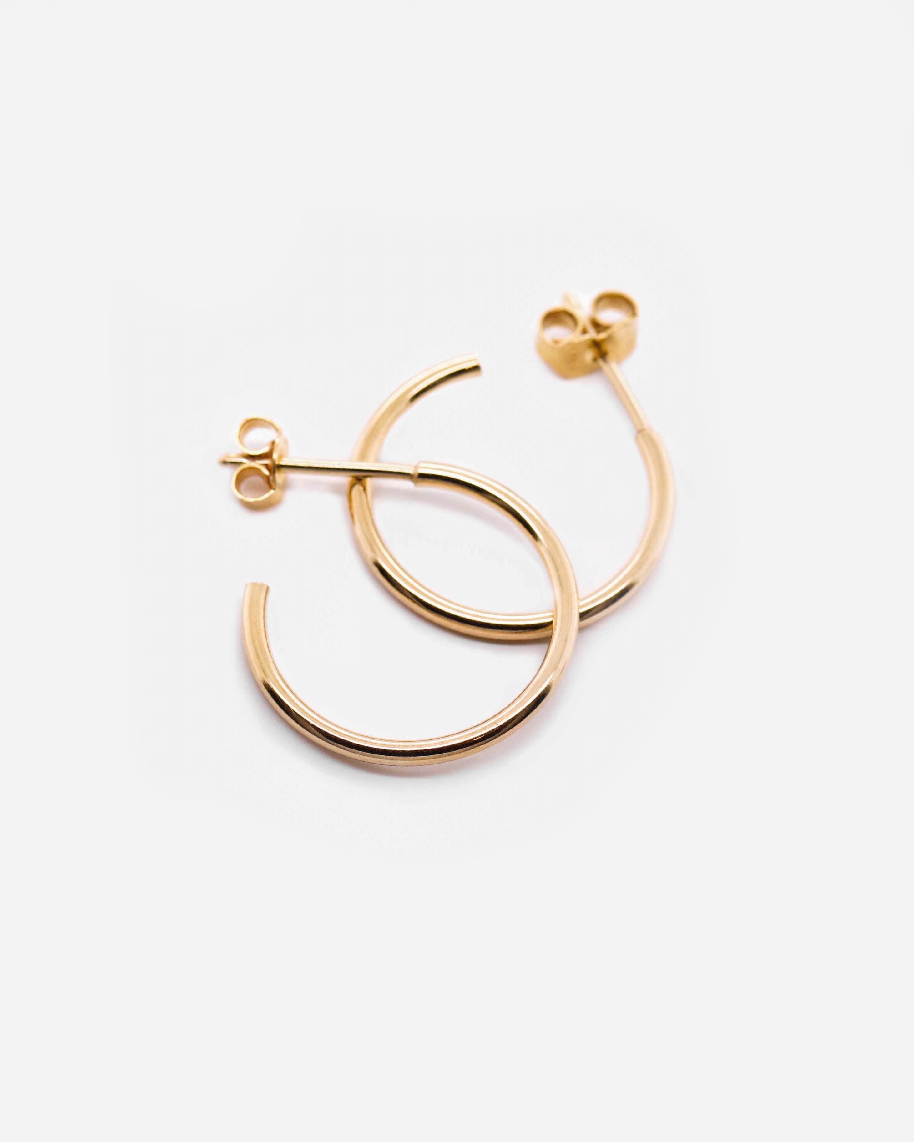 18K Vermeil Hoops
