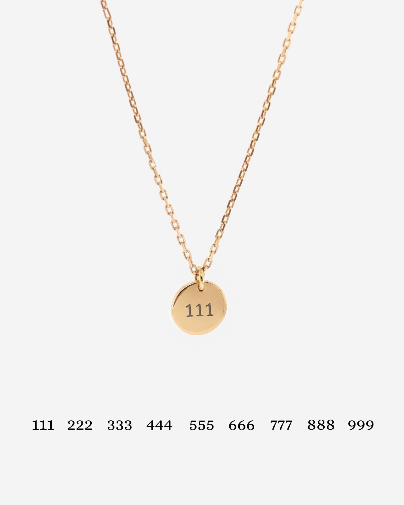 Angel Number Necklace