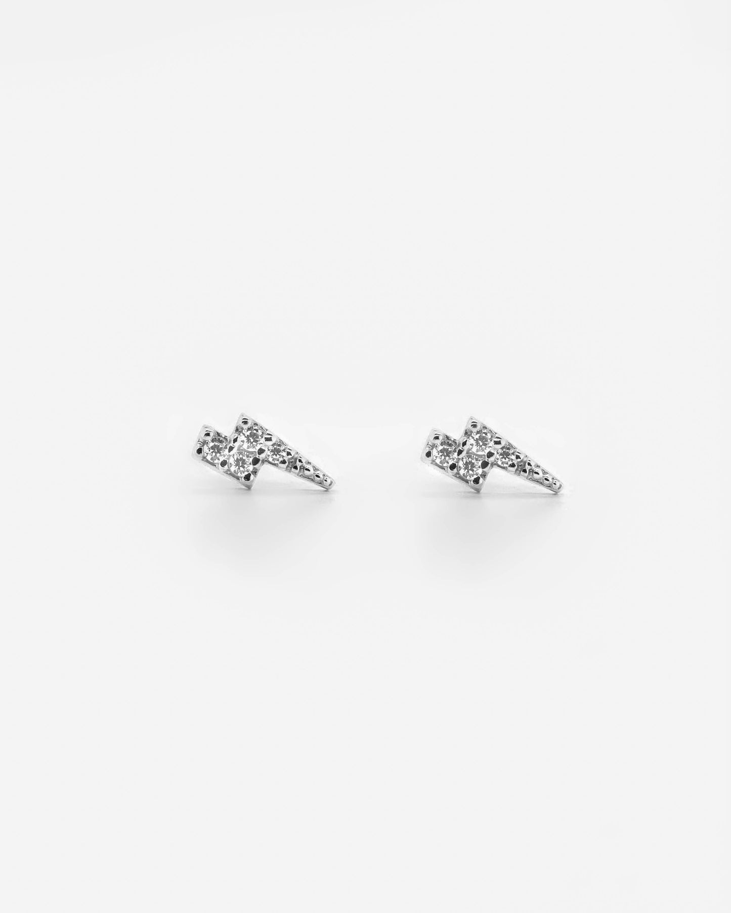 925 Silver - Lightning Studs