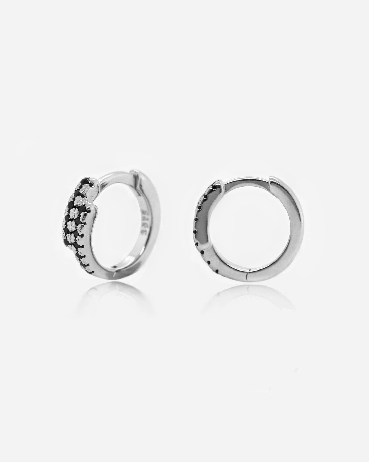 925 Silver - Brielle Hoops