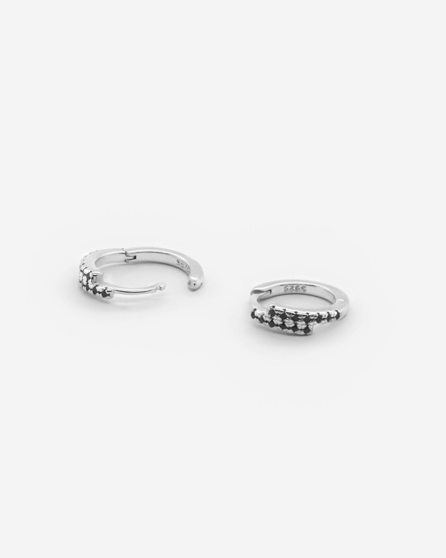 925 Silver - Brielle Hoops