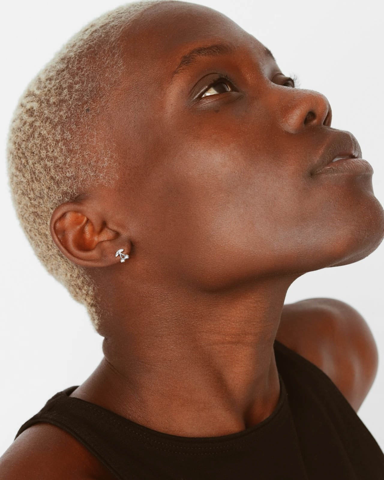 925 Silver - Cherry Studs