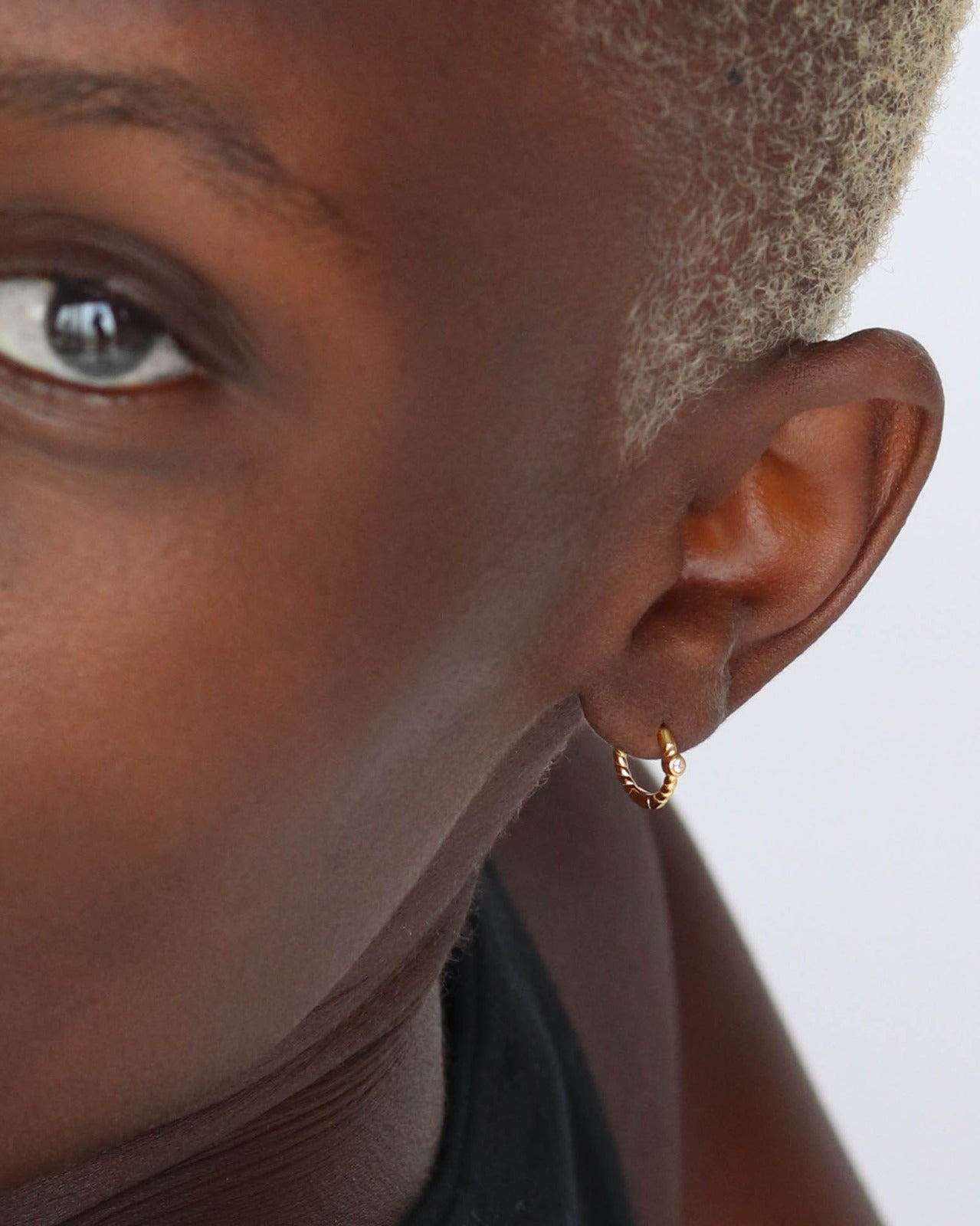 18K Gold Vermeil Hoops