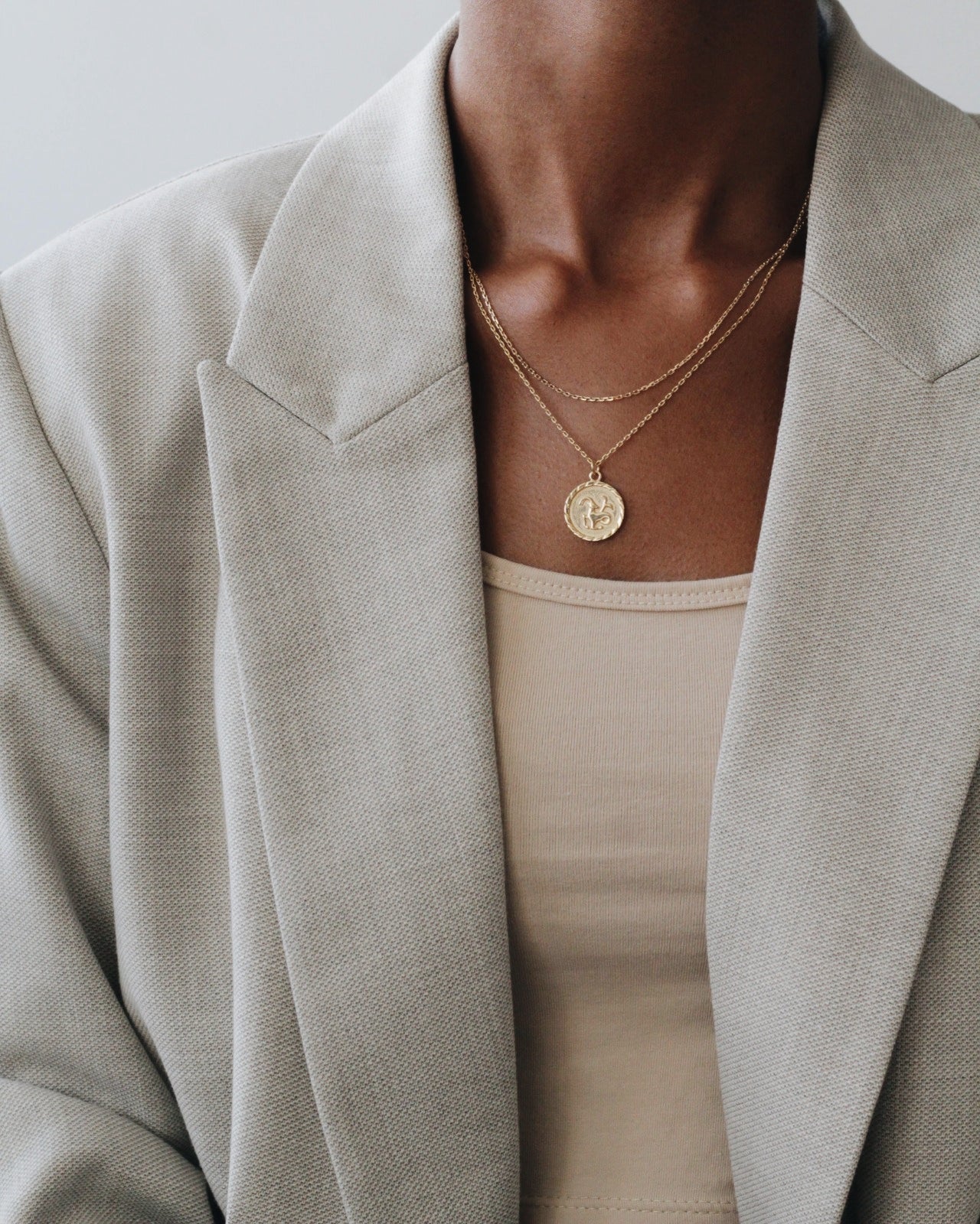 CAPRICORN - 18K Vermeil Necklace