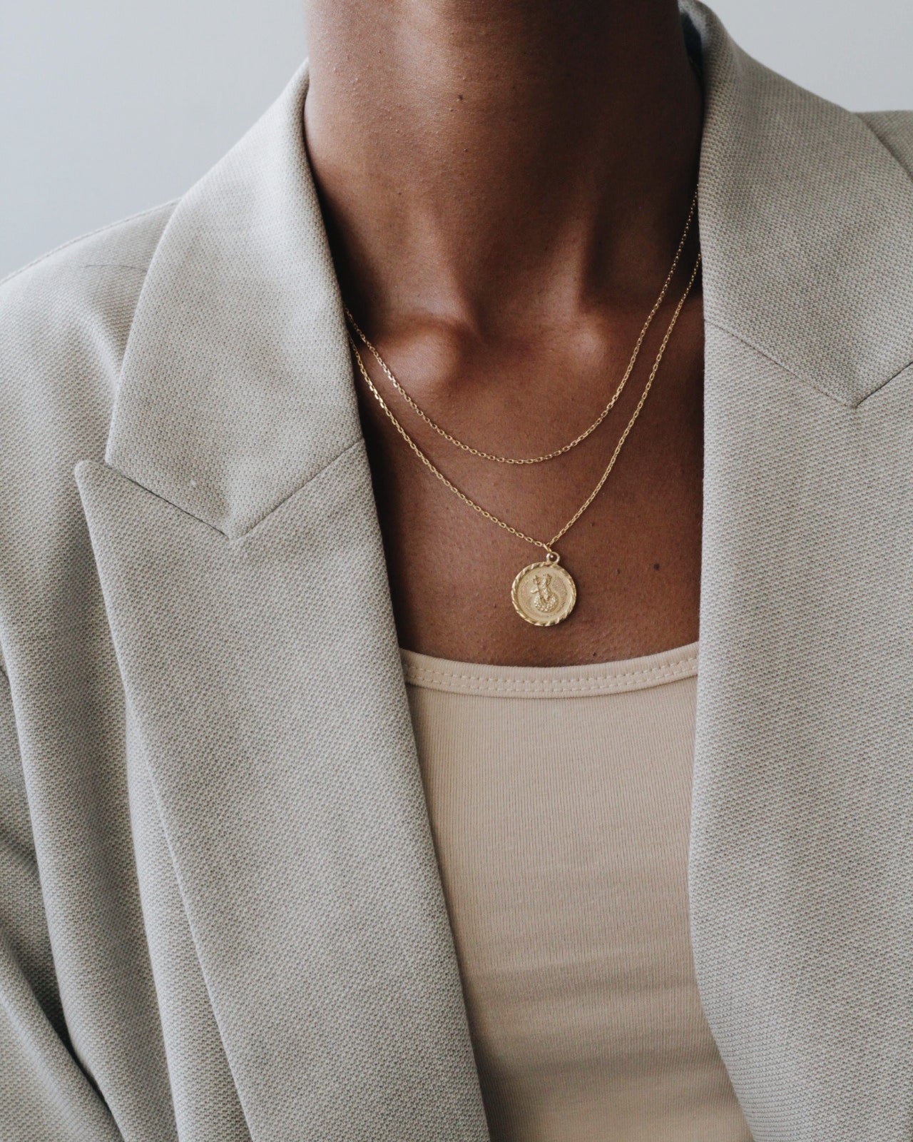 AQUARIUS - 18K Vermeil Necklace
