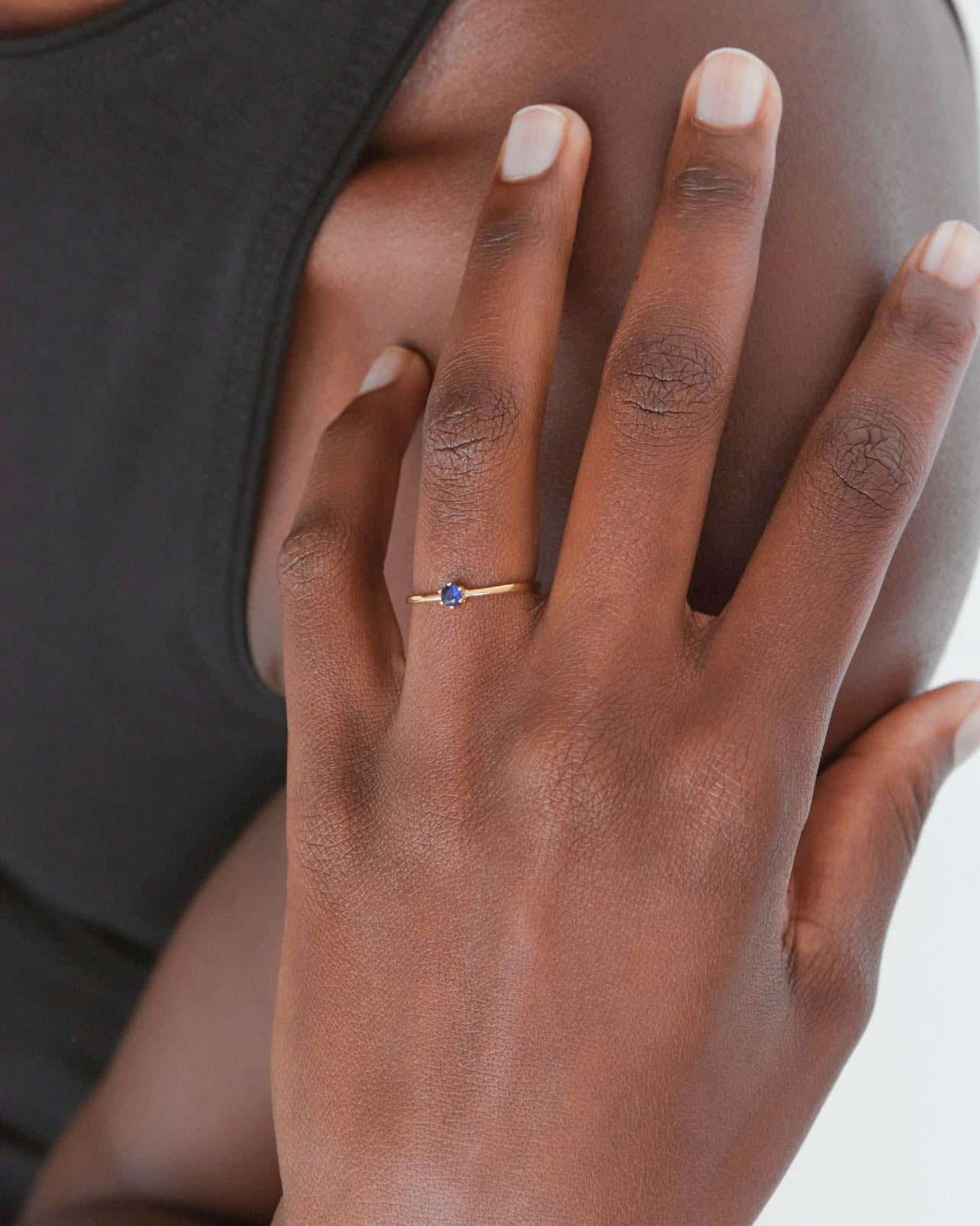 18K Vermeil Blue Lily Ring
