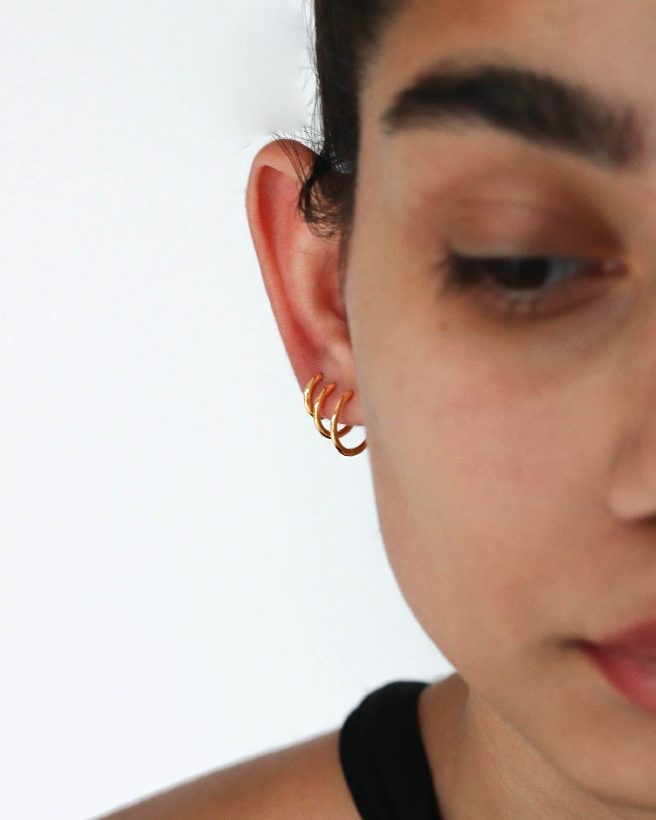 18K Vermeil Hoops