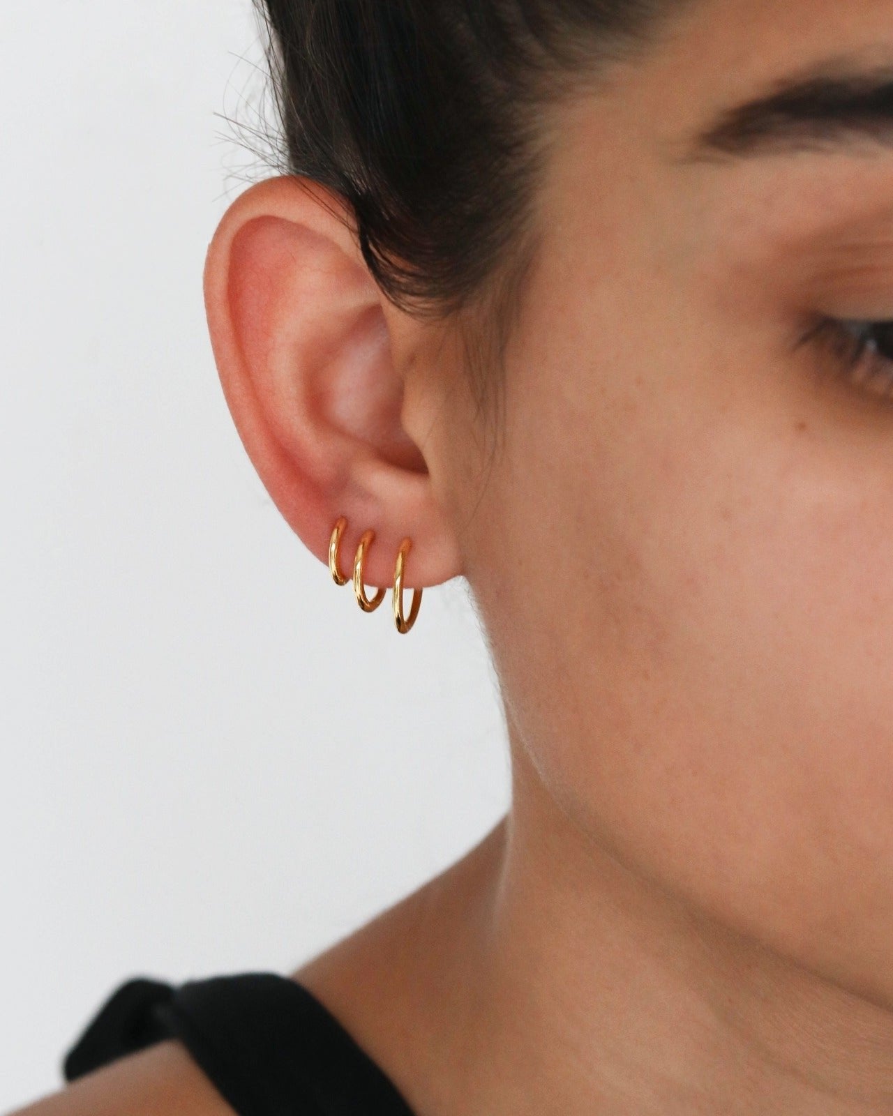 18K Vermeil Hoops