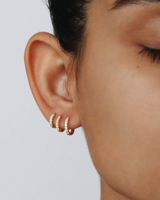 18K Vermeil Hoops