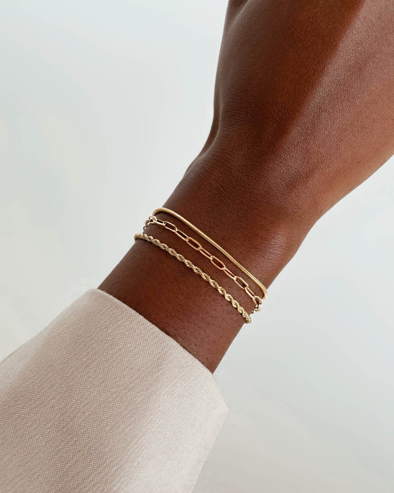 18K Gold Bracelets