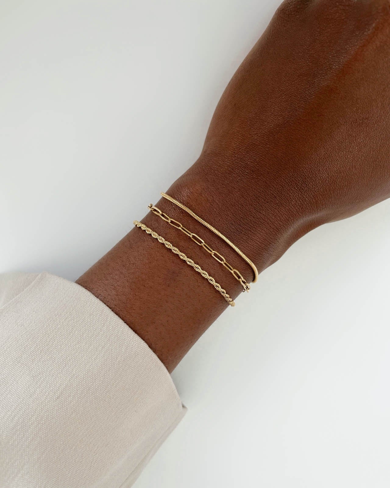 18K Gold Bracelets