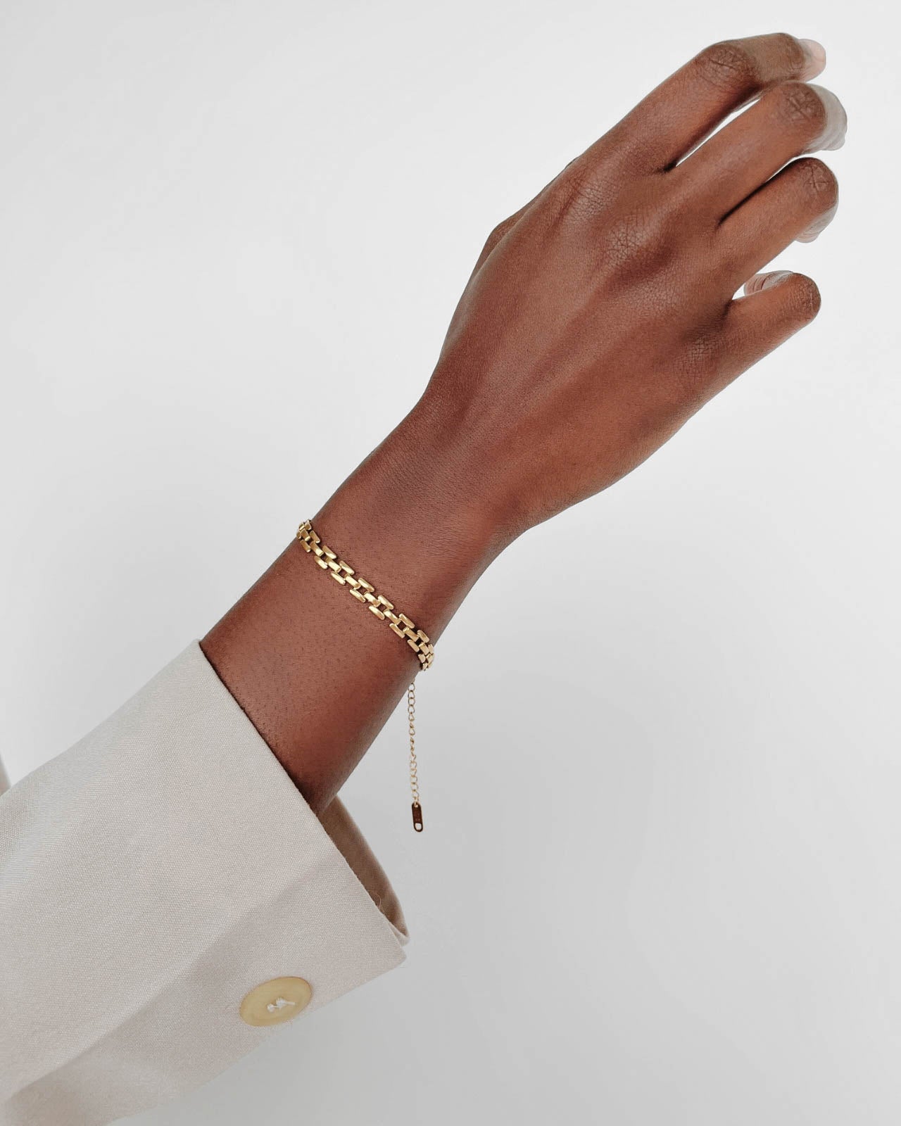 18K Gold Link Bracelet