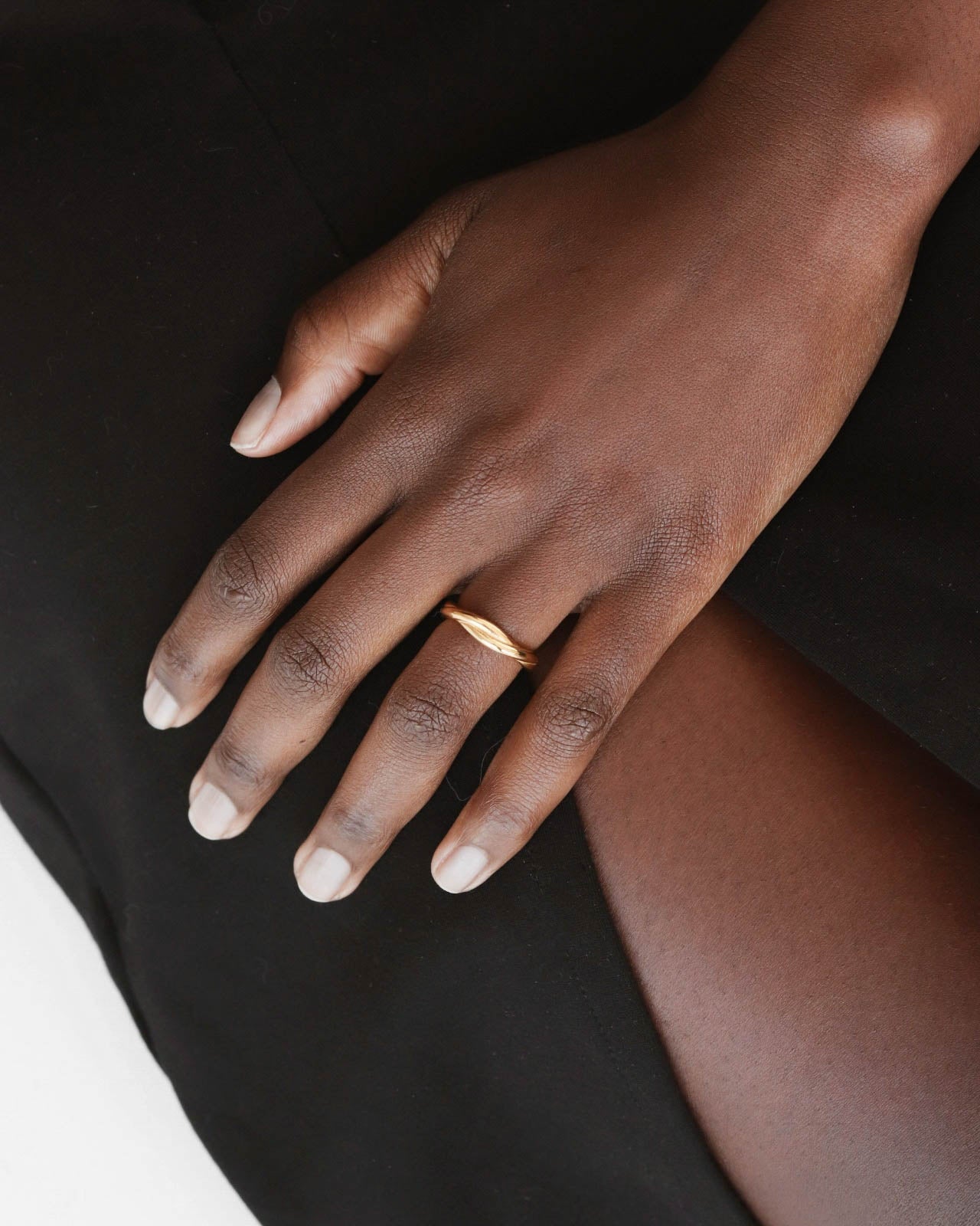 18K Gold Band Ring