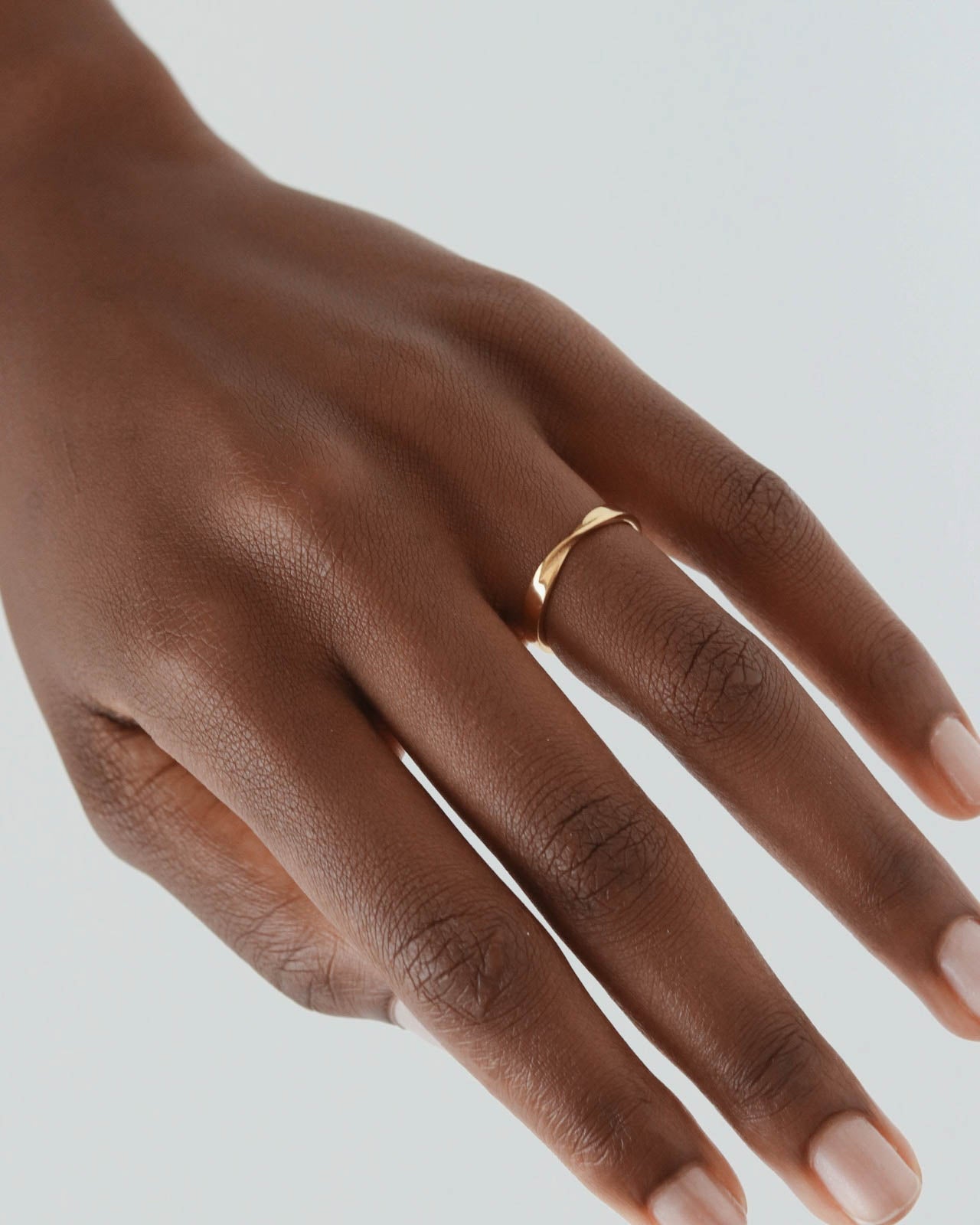 18K Gold Band Ring