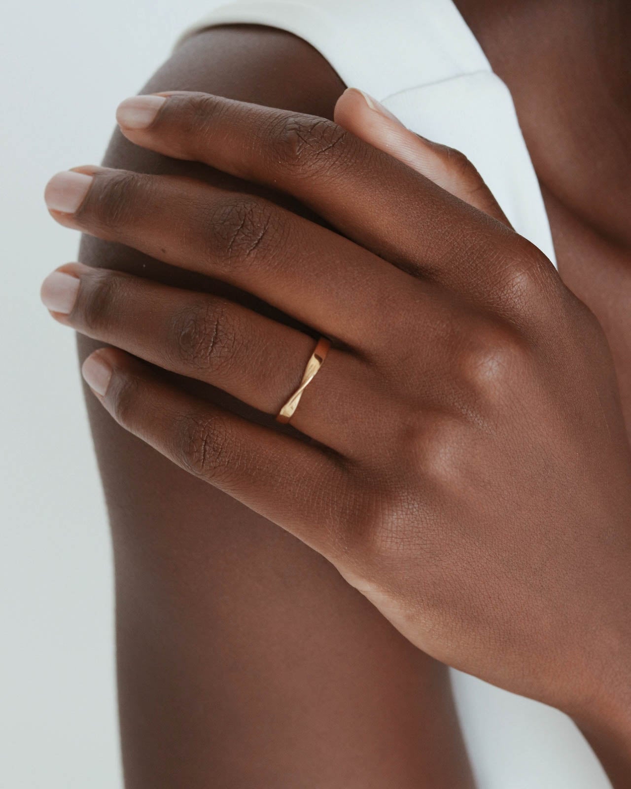 18K Gold Band Ring