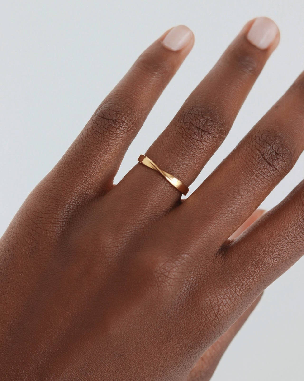 18K Gold Band Ring