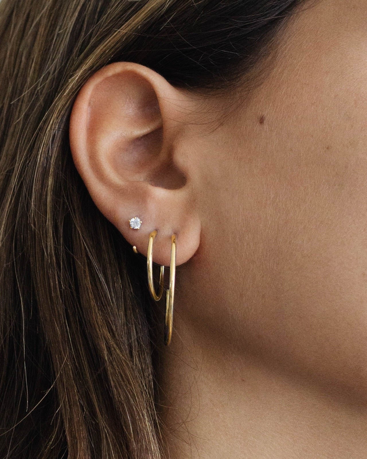 18K Vermeil Hoops