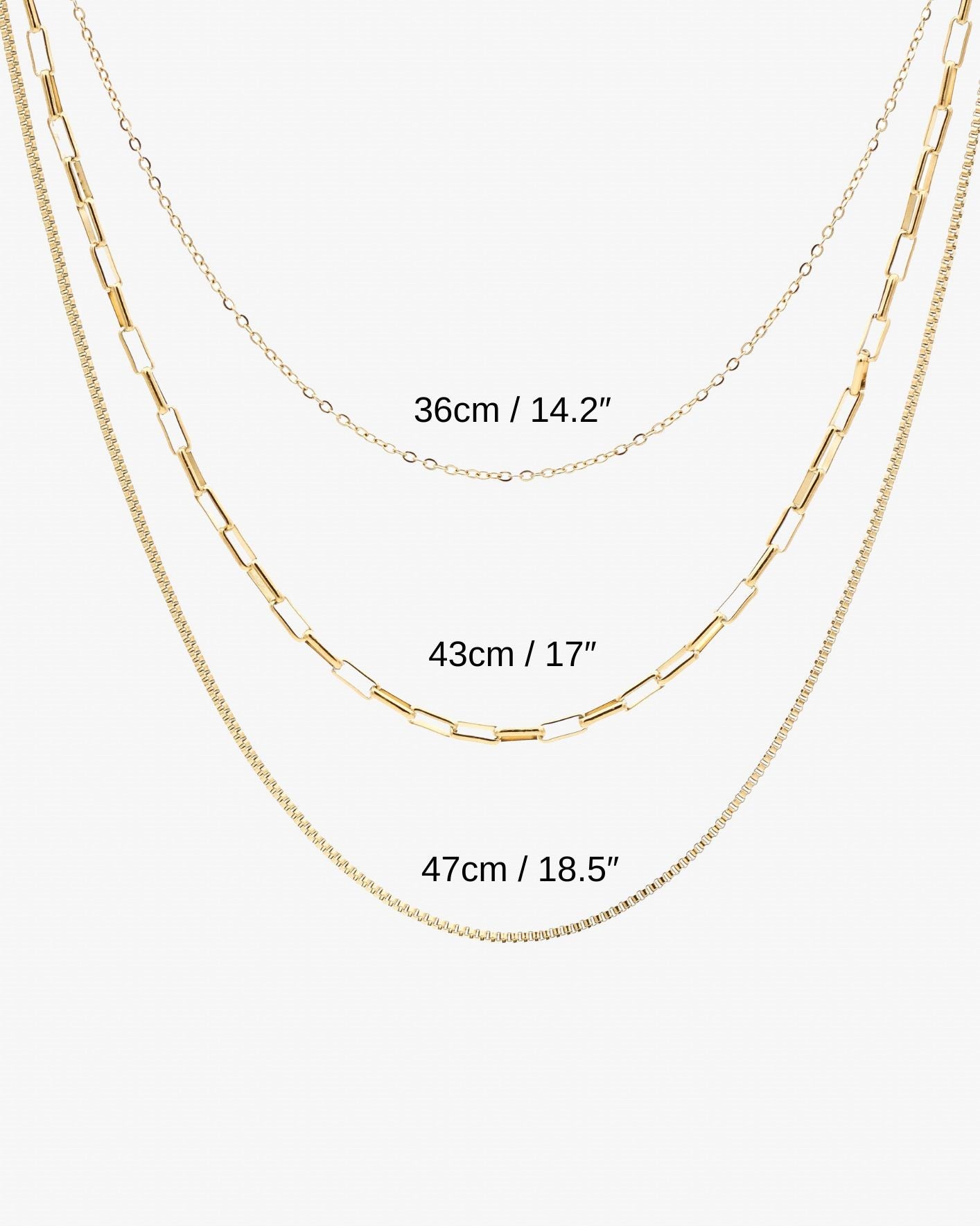 18k Gold Layered Necklace