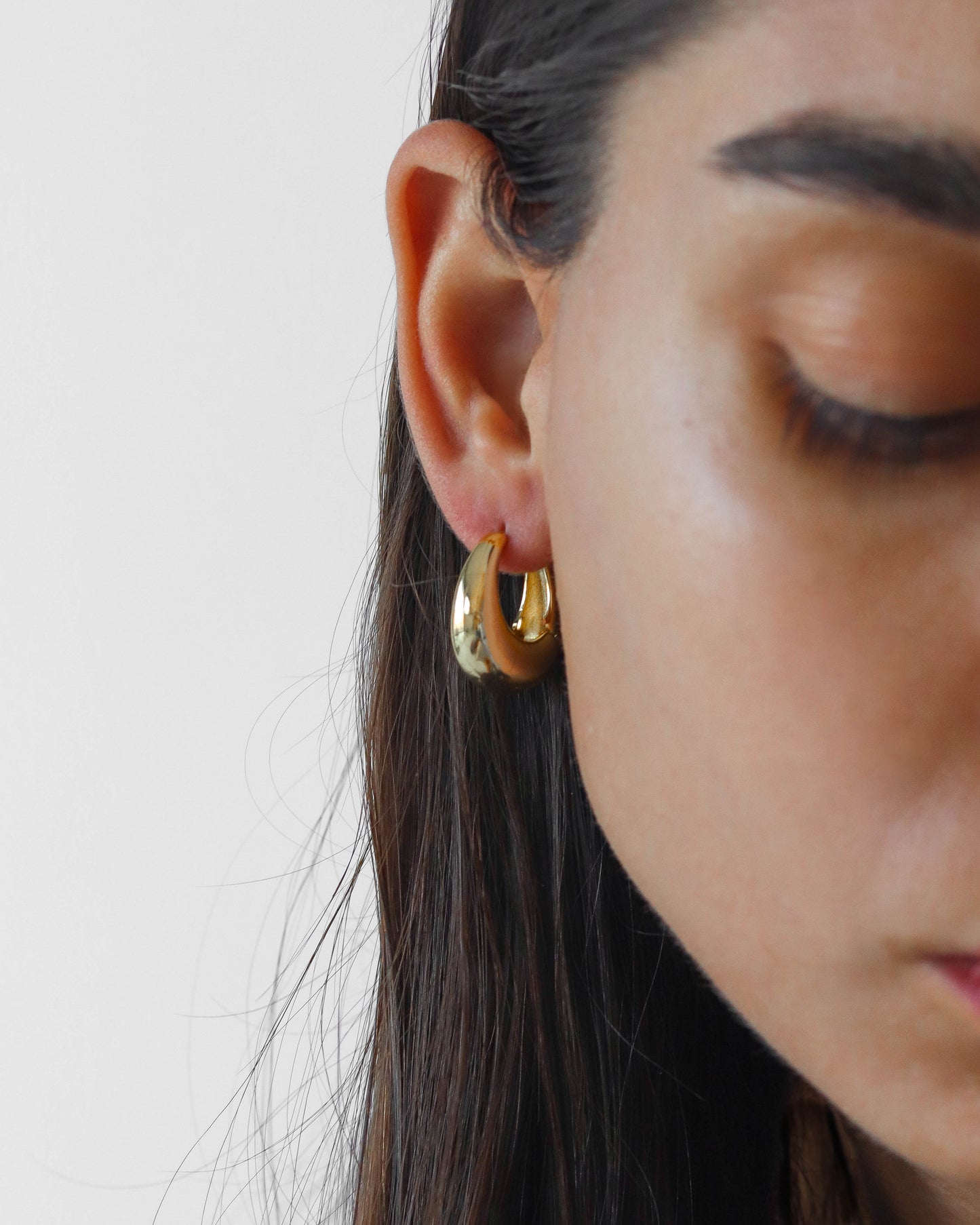 18K Gold Vermeil Nova Hoops