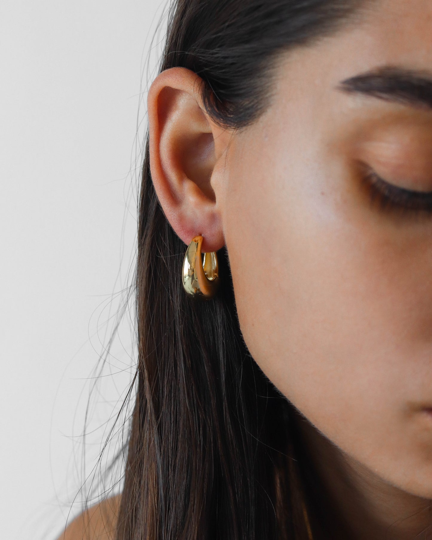 18K Gold Vermeil Nova Hoops