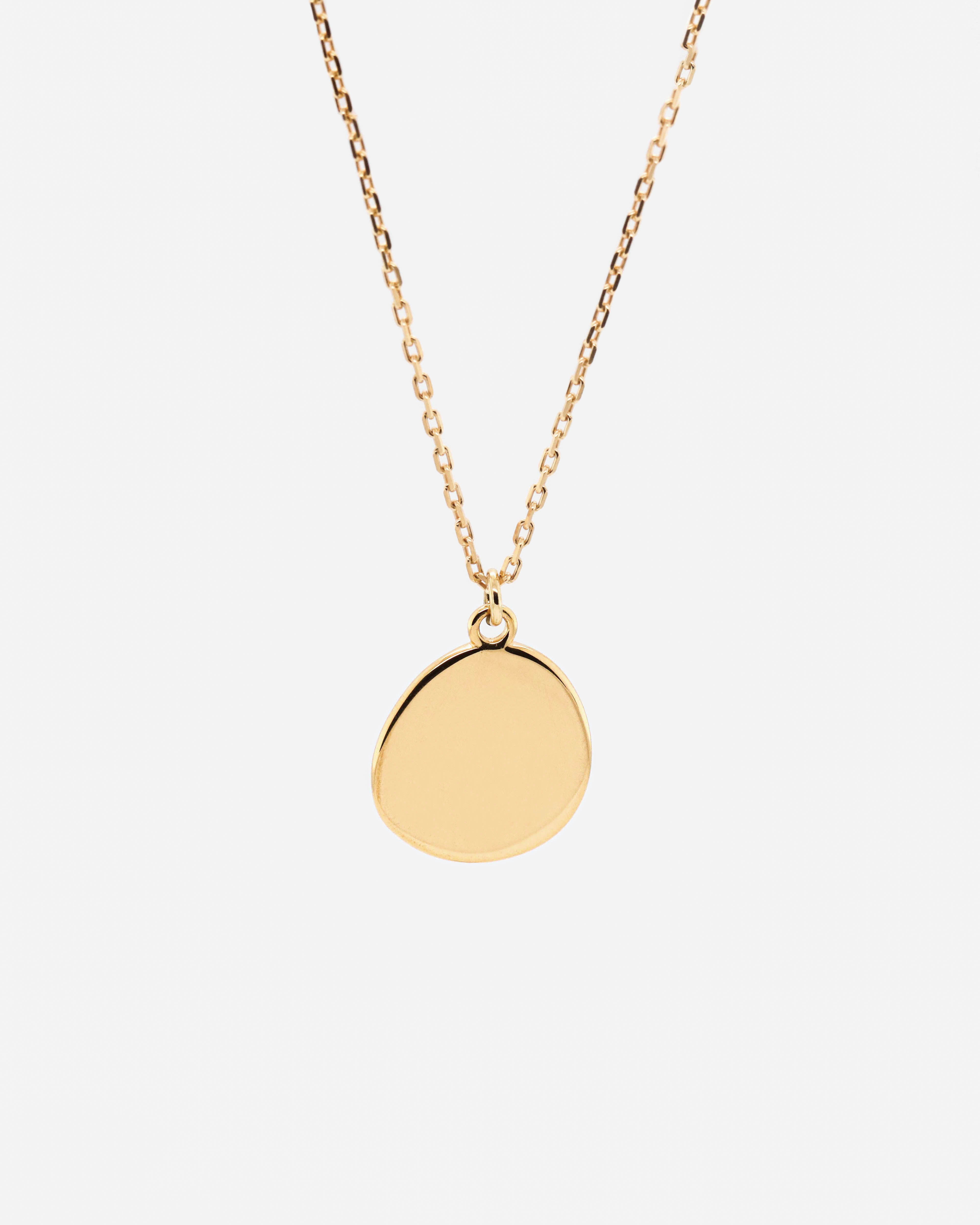 18K Vermeil Disc Necklace