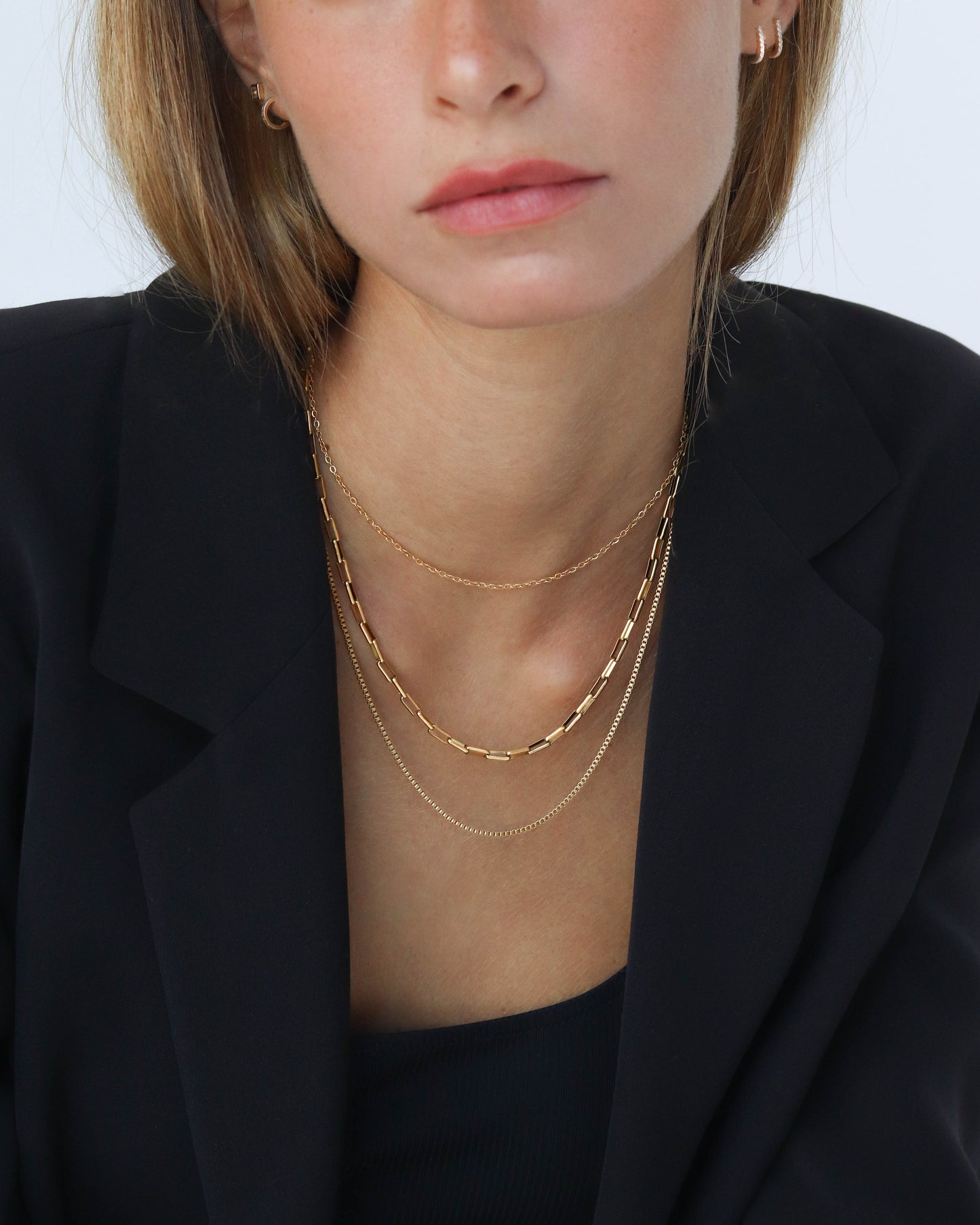 18k Gold Layered Necklace