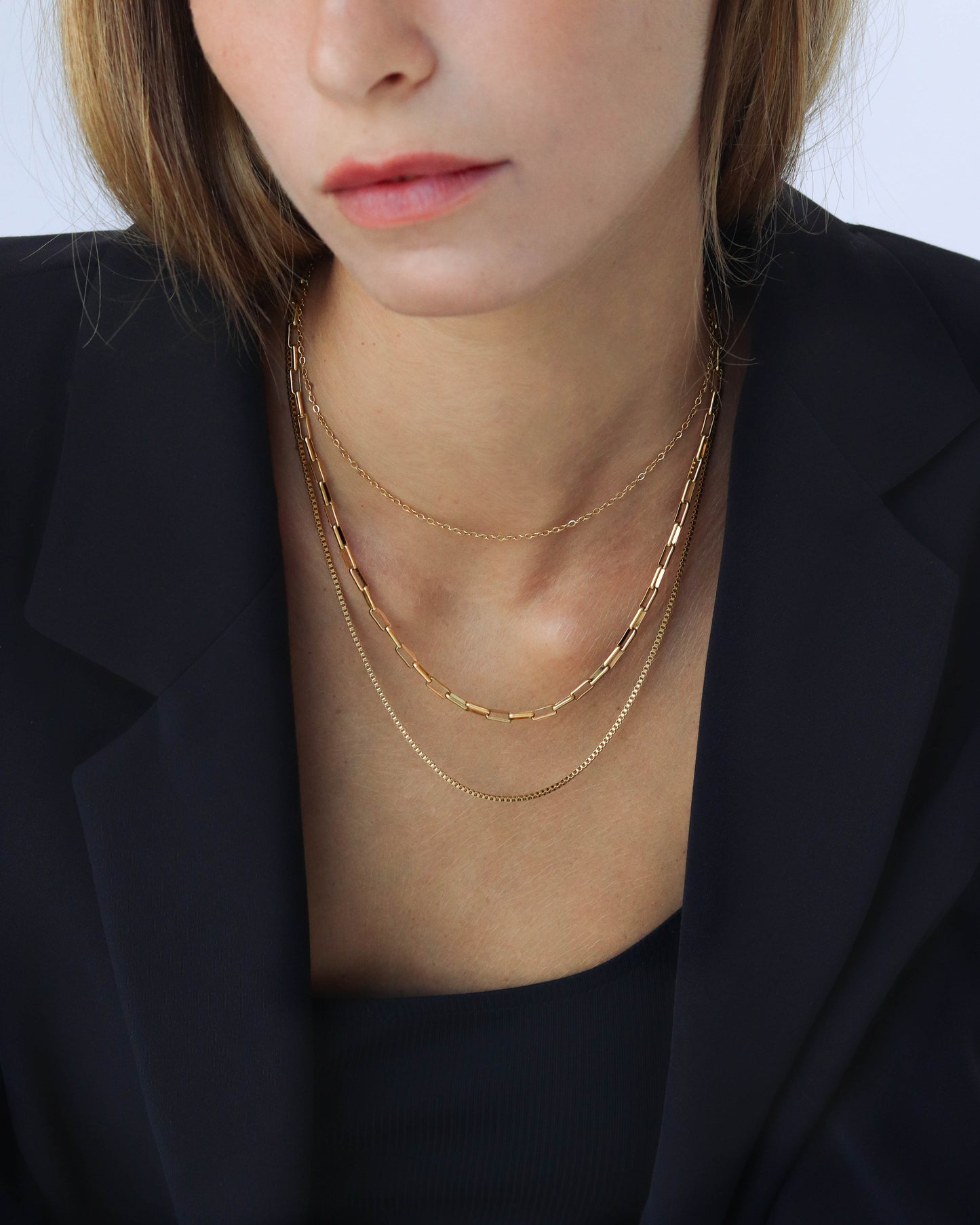 18k Gold Layered Necklace