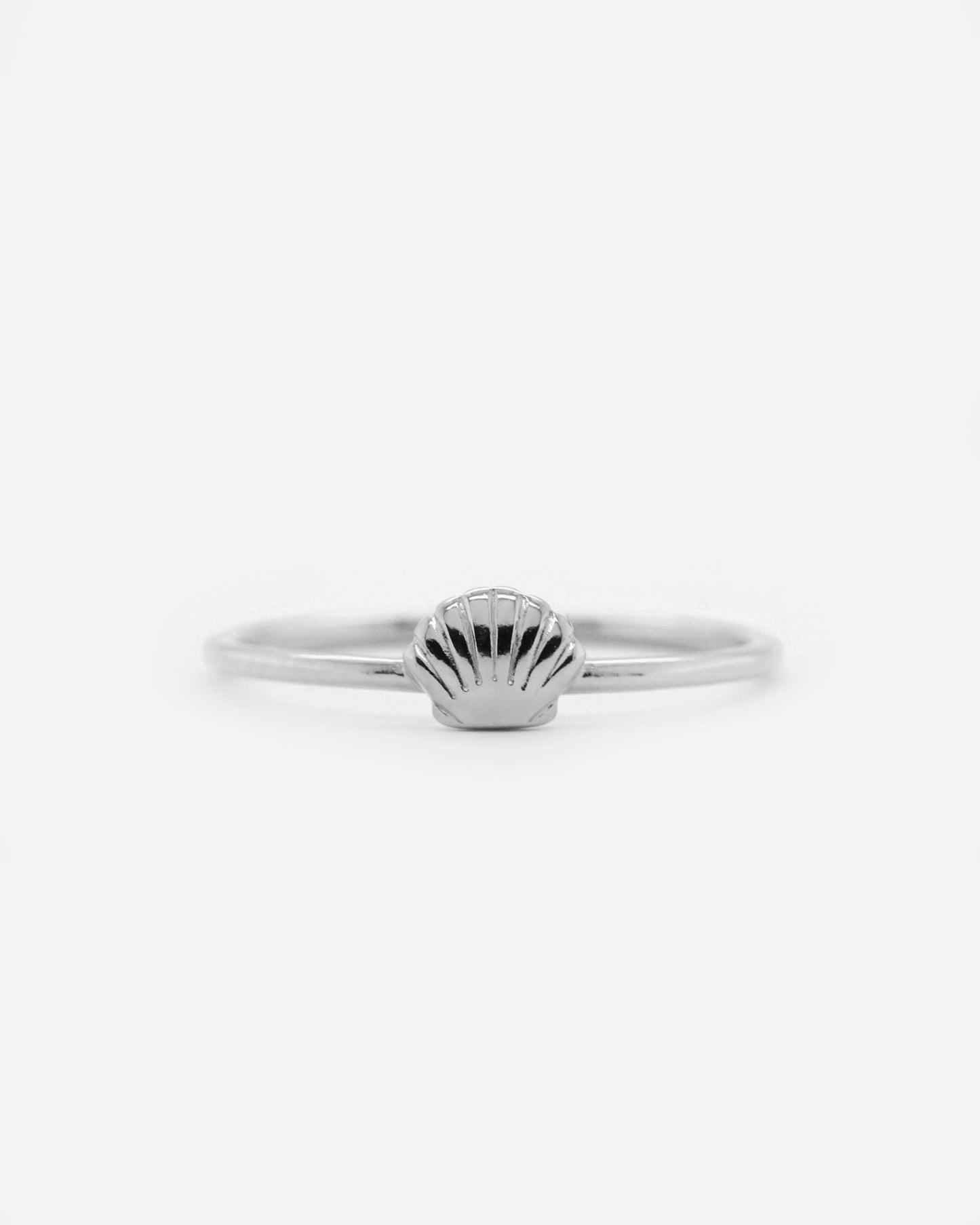 925 Silver Seashell Ring