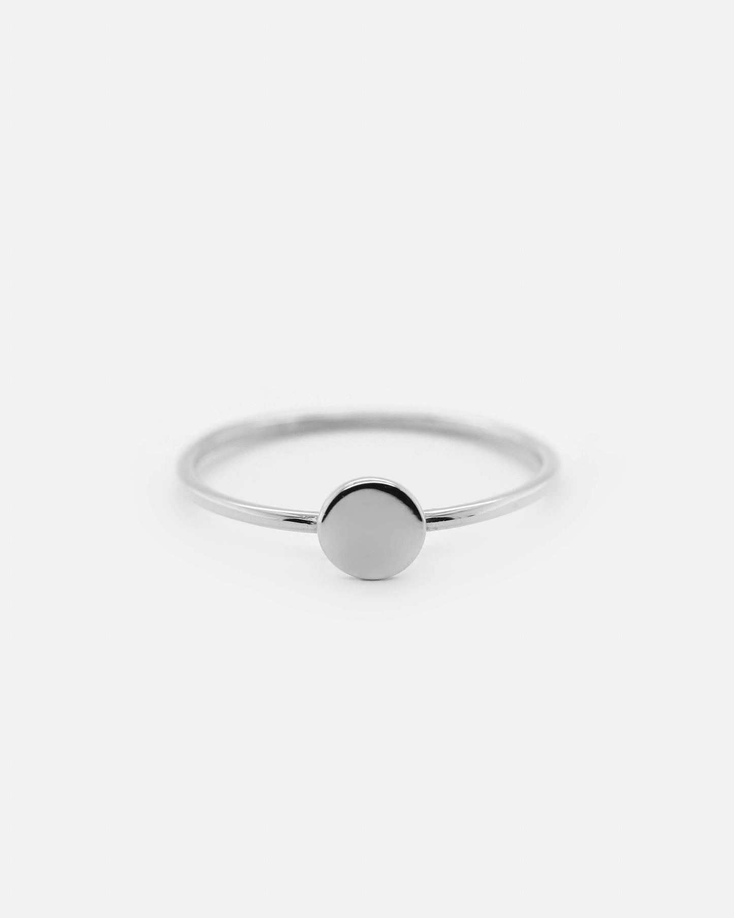 925 Silver Disc Ring