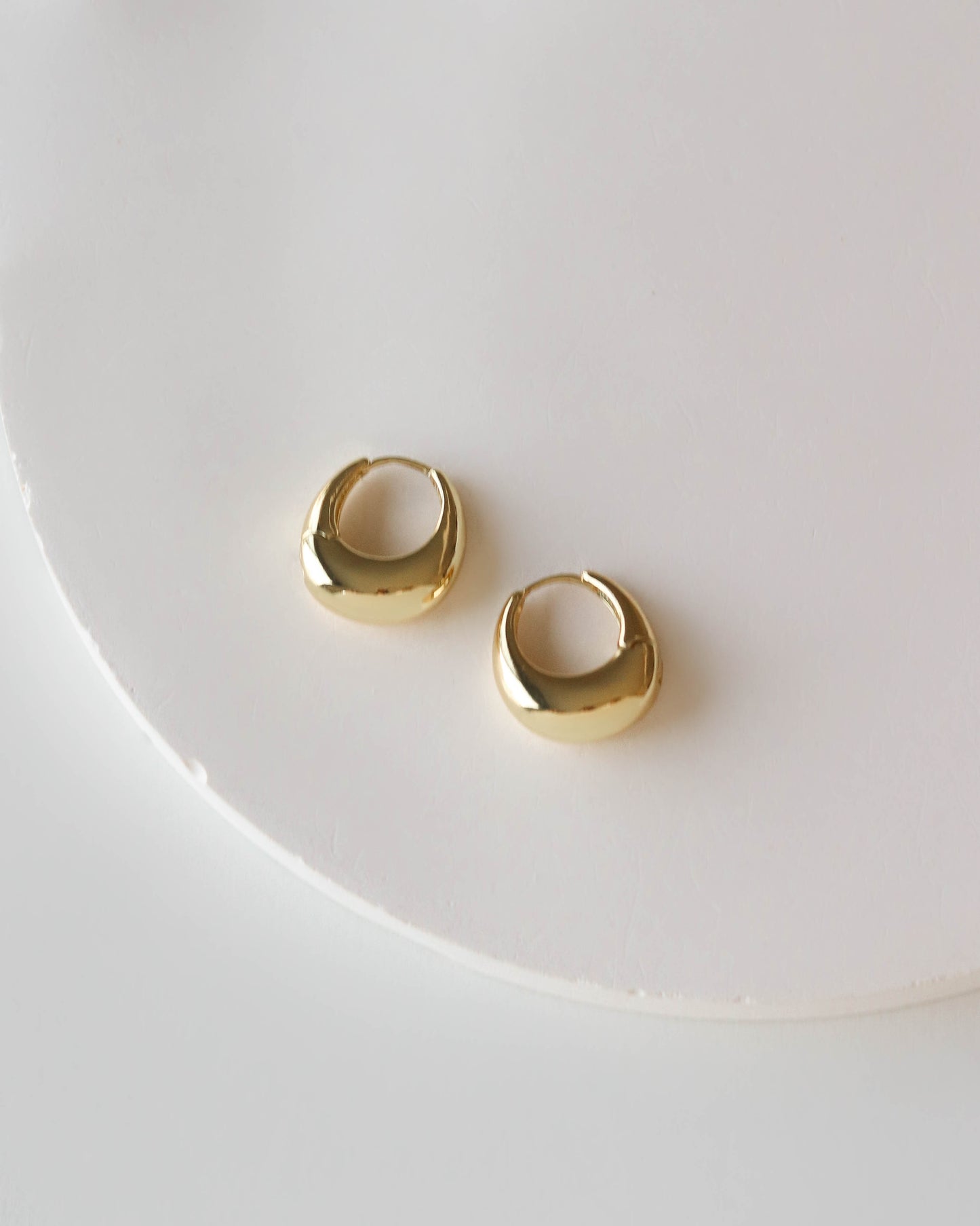 18K Gold Vermeil Nova Hoops