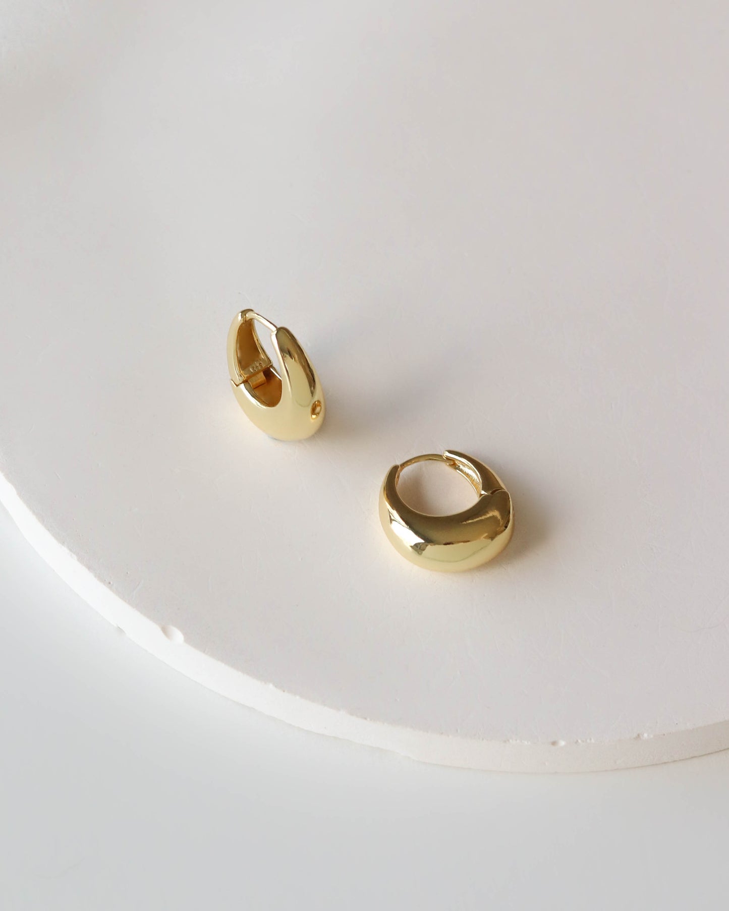 18K Gold Vermeil Nova Hoops