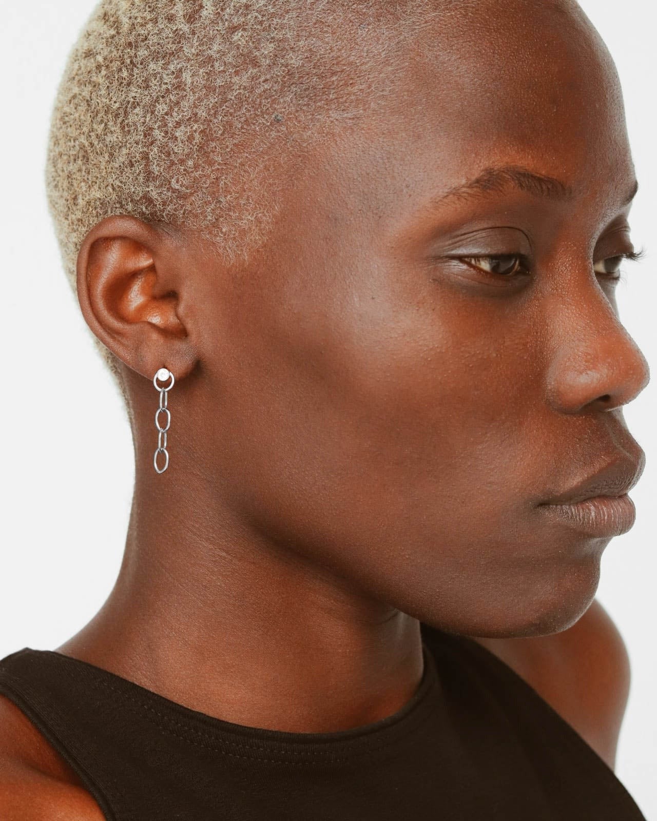 925 Silver - Chain Earrings