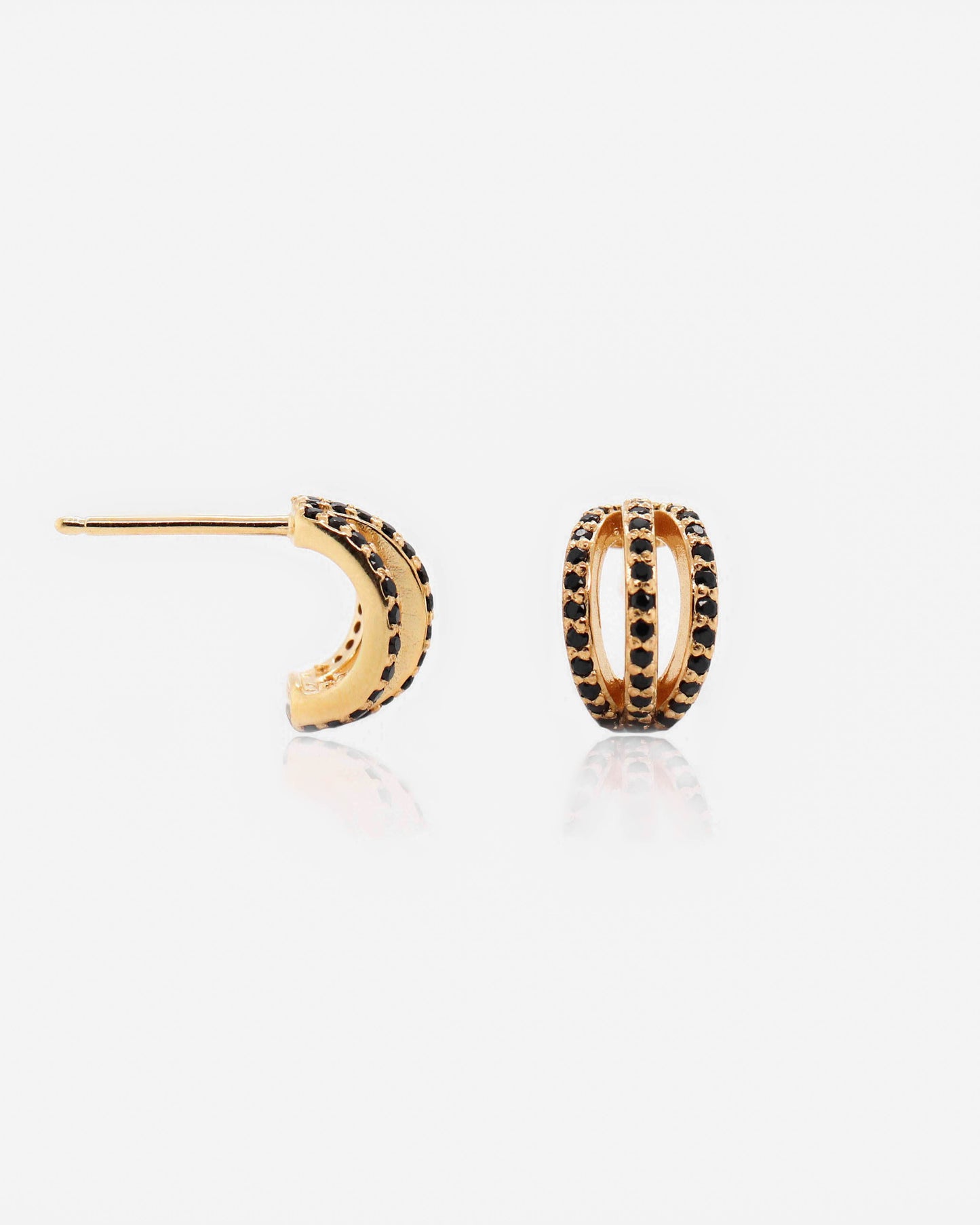 18K Vermeil Leila Hoops