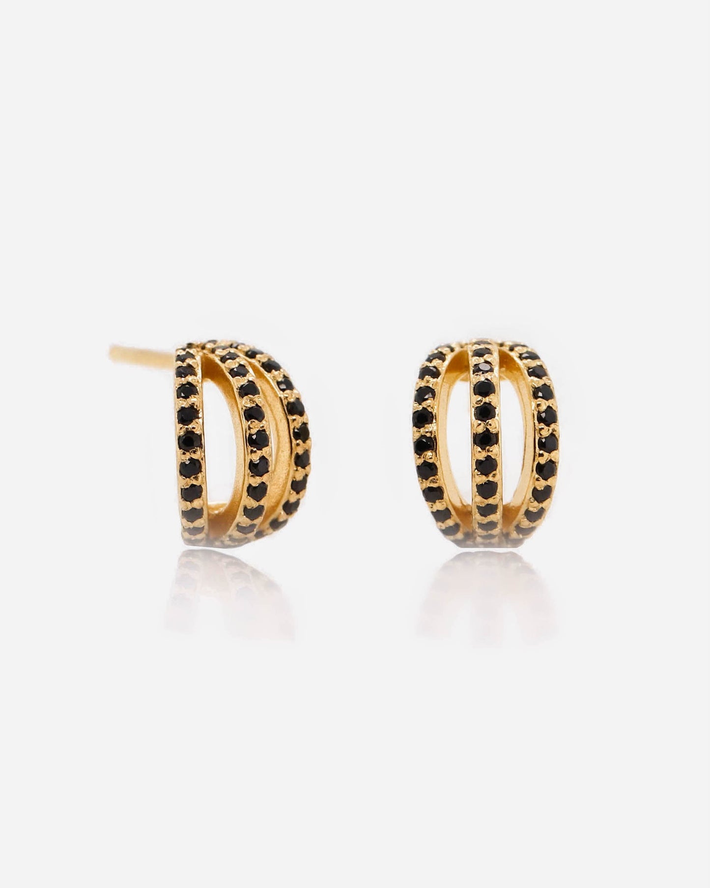 18K Vermeil Leila Hoops