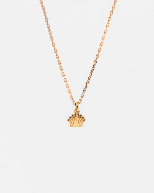 18K Vermeil Seashell Necklace