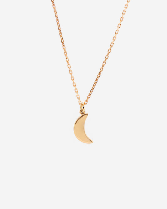 18K Vermeil Moon Necklace