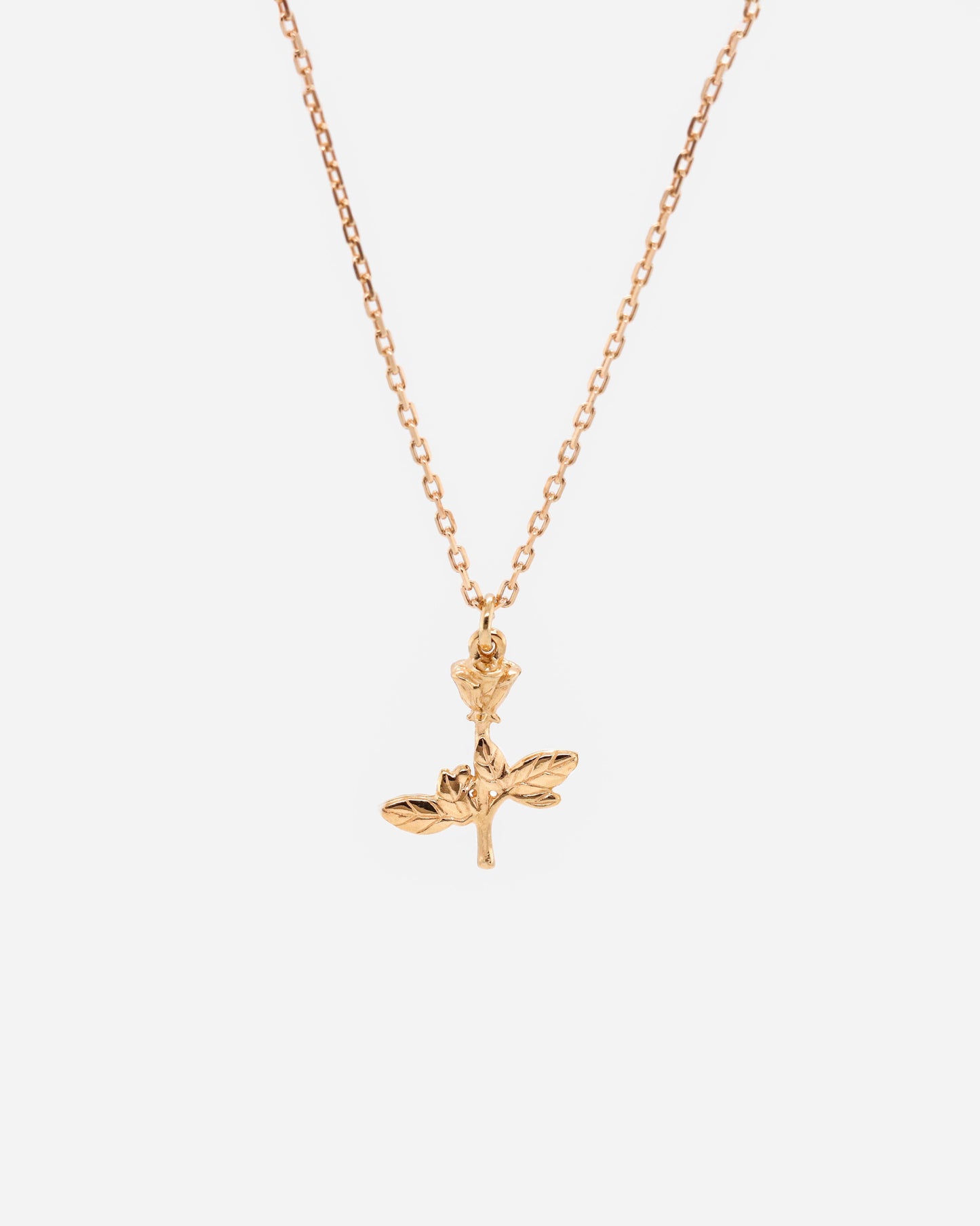 18K Vermeil Rose Necklace