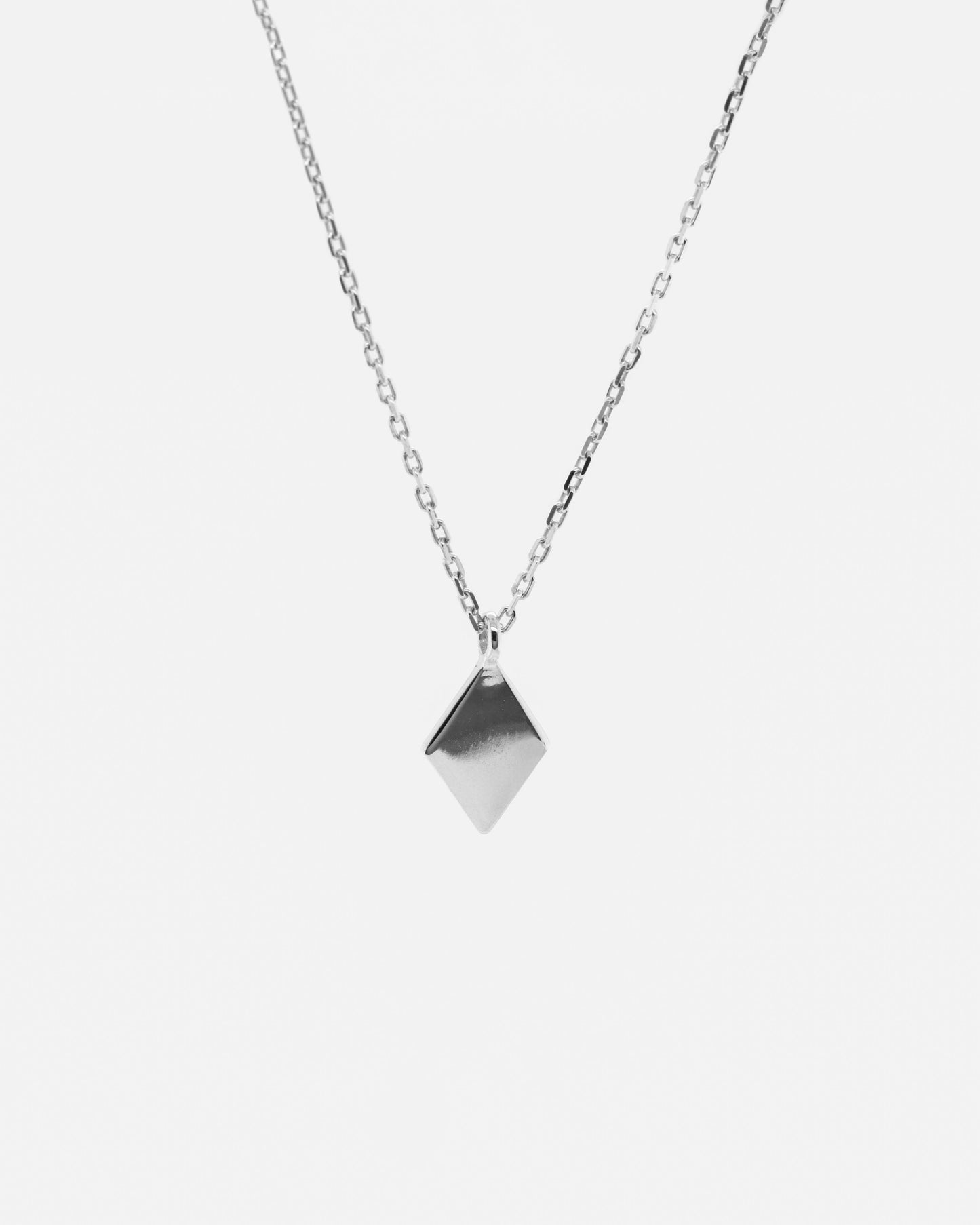 925 Silver Rhombus Necklace