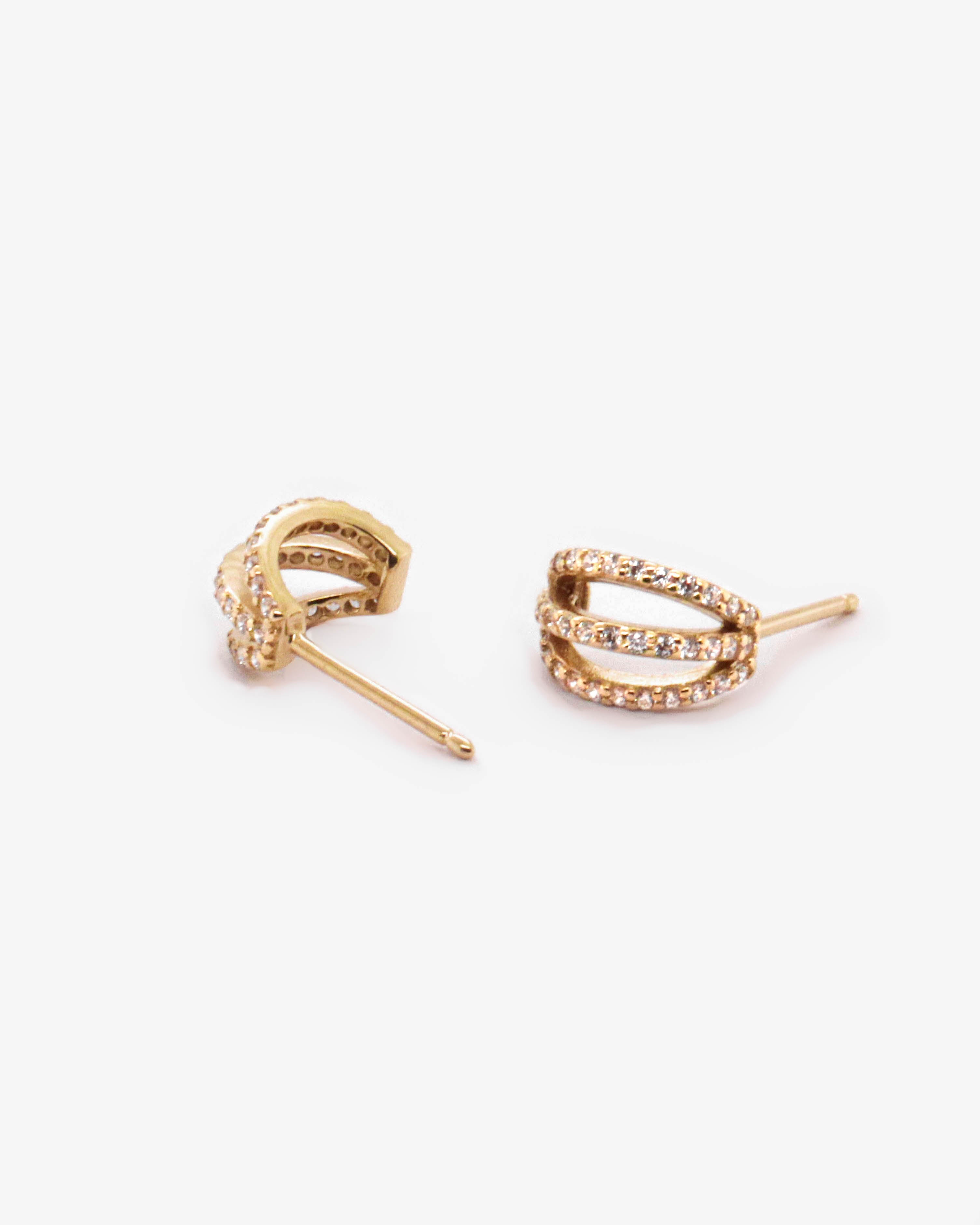 18K Vermeil Leila Hoops